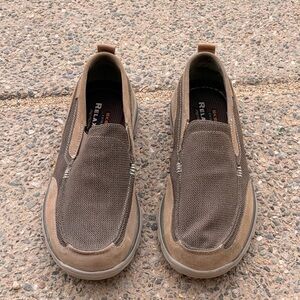 Skechers Men's Brown Slip-On Casual Loafers